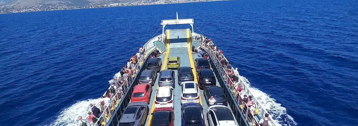 sakız adası arabalı feribot bileti